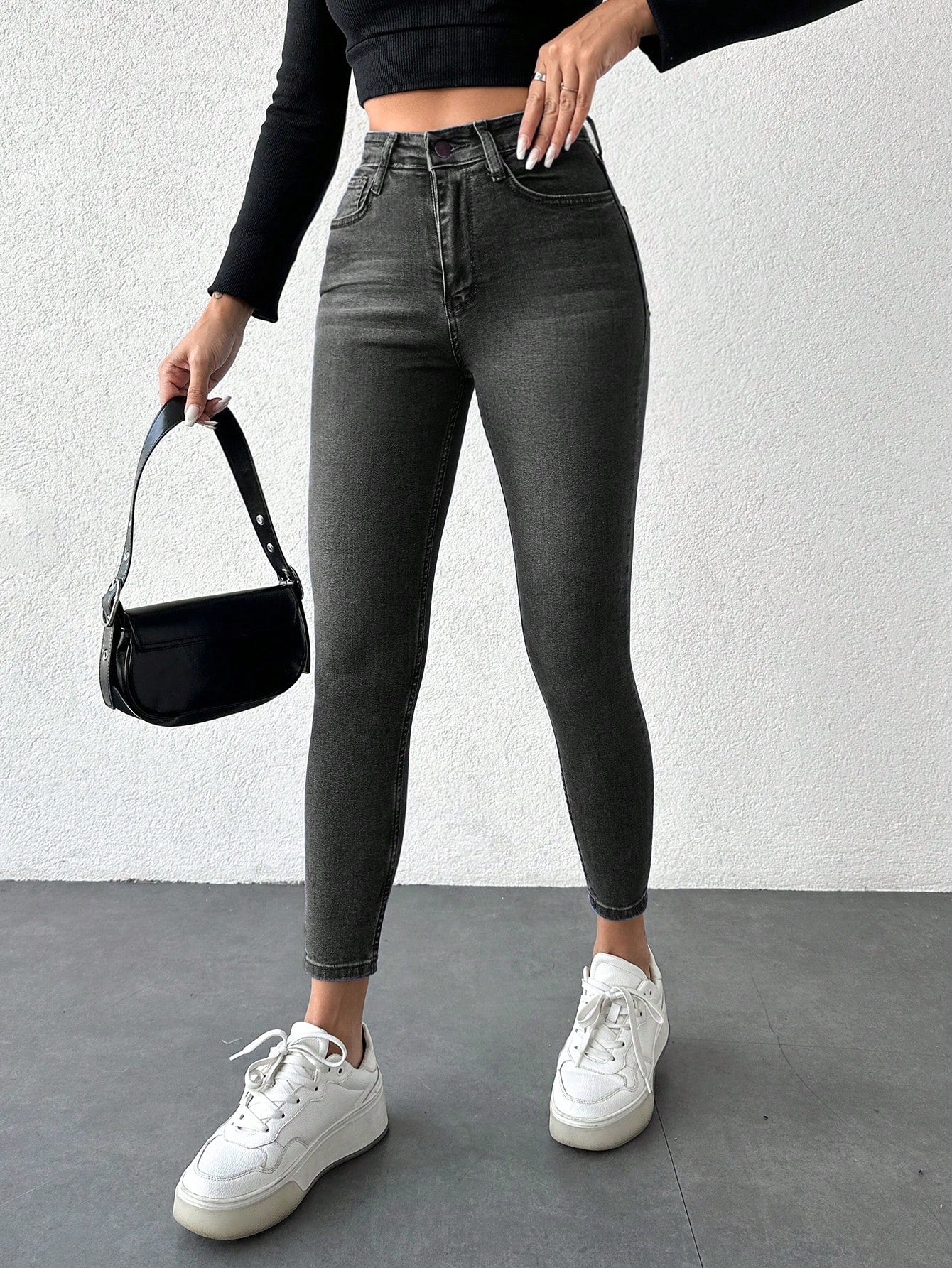 Blugi Dama, Croiala Slim Fit, Elastici, Subtiri