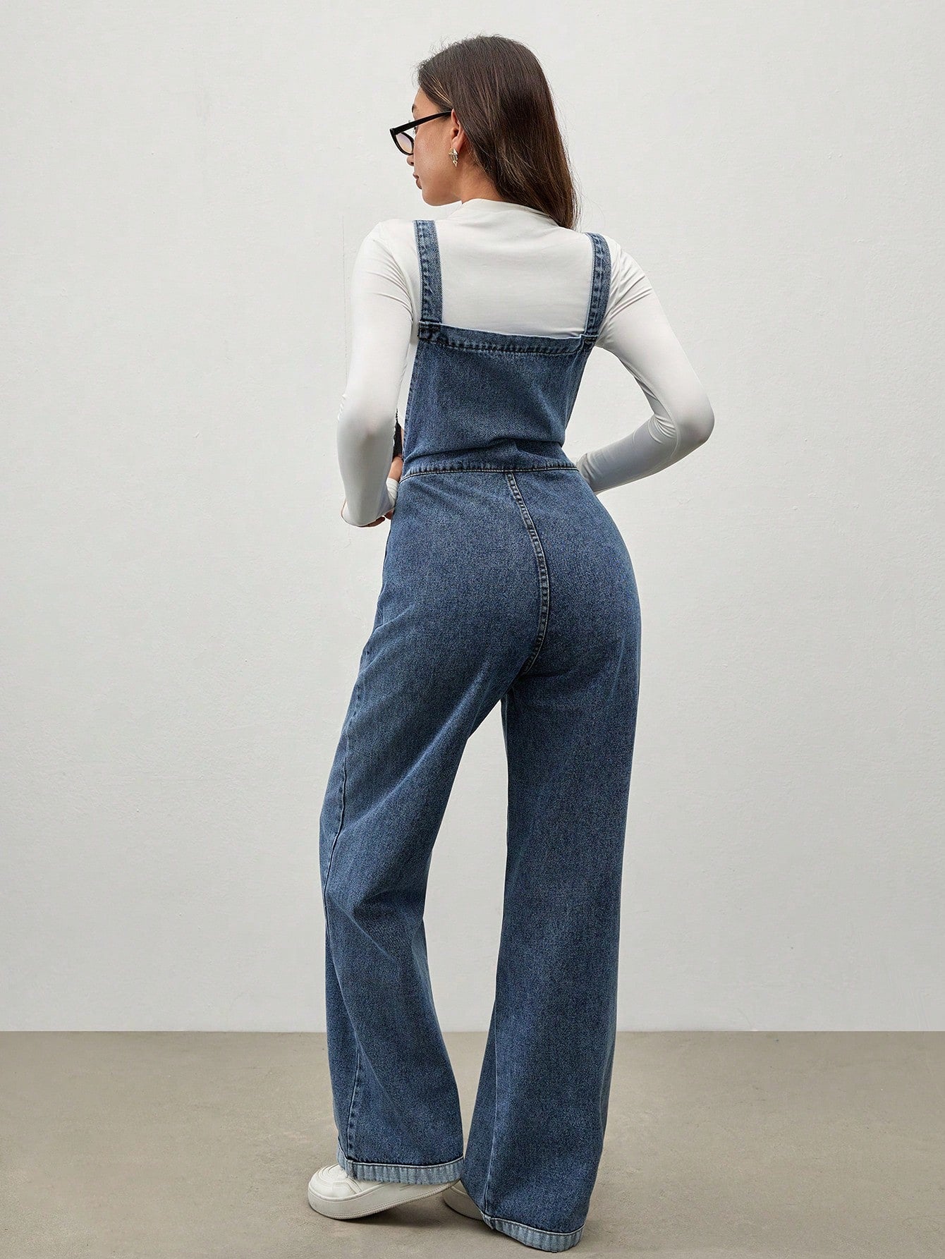 Salopeta Dama, Rochie Scurta, Cu Bretele, Croiala Lejera
