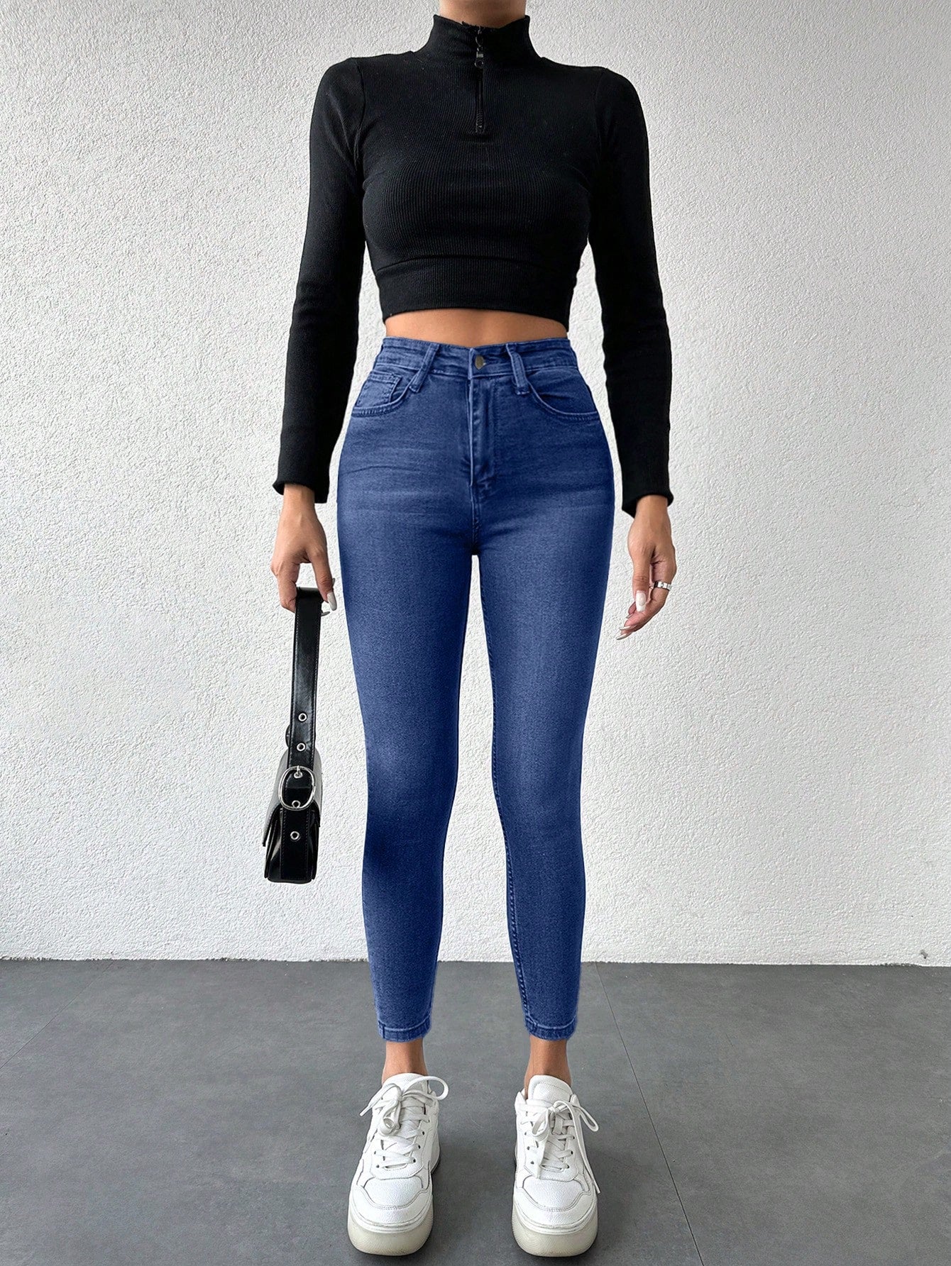 Blugi Dama, Croiala Slim Fit, Elastici, Subtiri