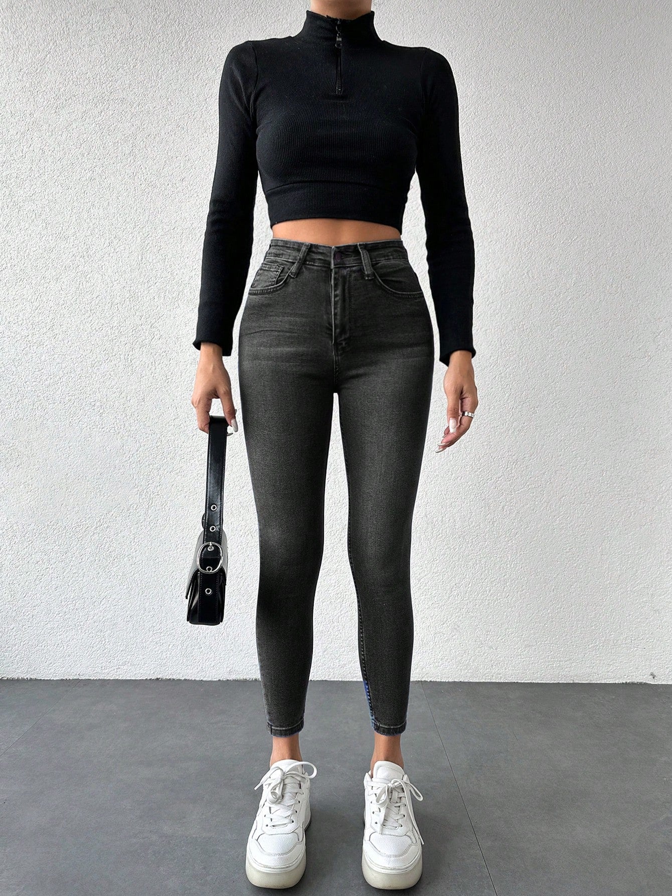 Blugi Dama, Croiala Slim Fit, Elastici, Subtiri