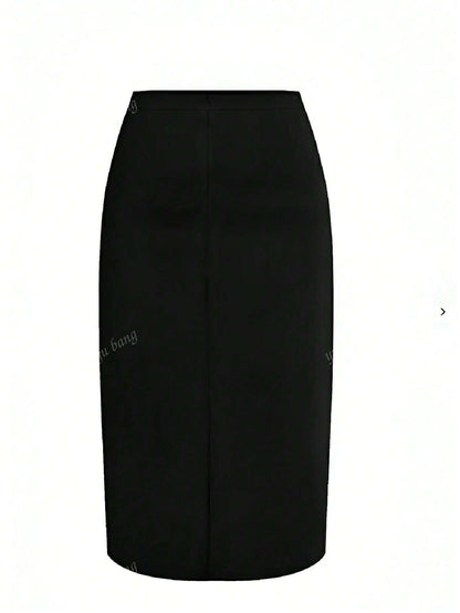 Fusta Dama, Eleganta, Tip Creion, Talie Inalta